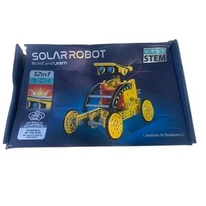 Solar Robot STEM Kit 12 in 1 Build‎ and Learn Science Toy Kids Gift